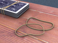 Rubber Bands and Playing Cards