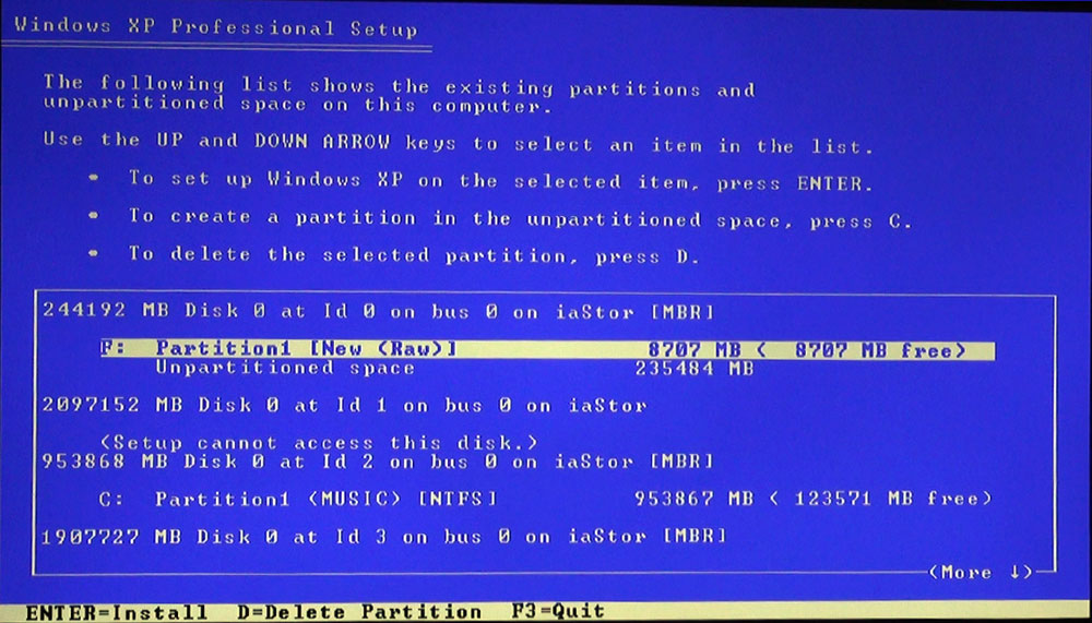 Erobre Grønthandler skolde Dual Boot Windows XP 32-Bit and Windows 10 64-Bit on an SSD Drive | Matt's  Repository